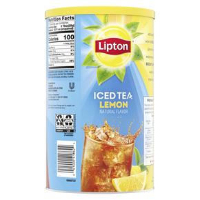 [해외직구] Lipton 립톤 블랙 티 레몬 아이스티 믹스 1.87kg