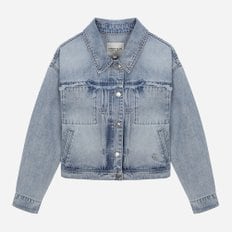 써스데이아일랜드 프린지 데님 자켓 (T252MJK134W)