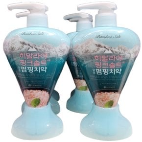 히말라야 핑크솔트 펌핑치약 카밍민트 285g X 2개