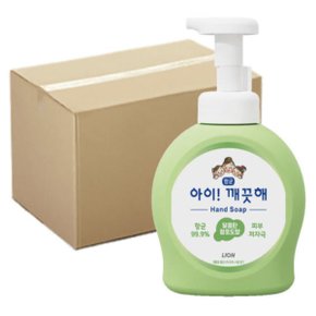 아이깨끗해 손세정제 대용량 490ml 용기 청포도향 x12개(1box)