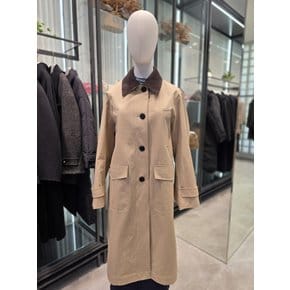 [부산점] [쥬크] 카라 배색 루즈핏 트렌치코트 (V261PSI901)