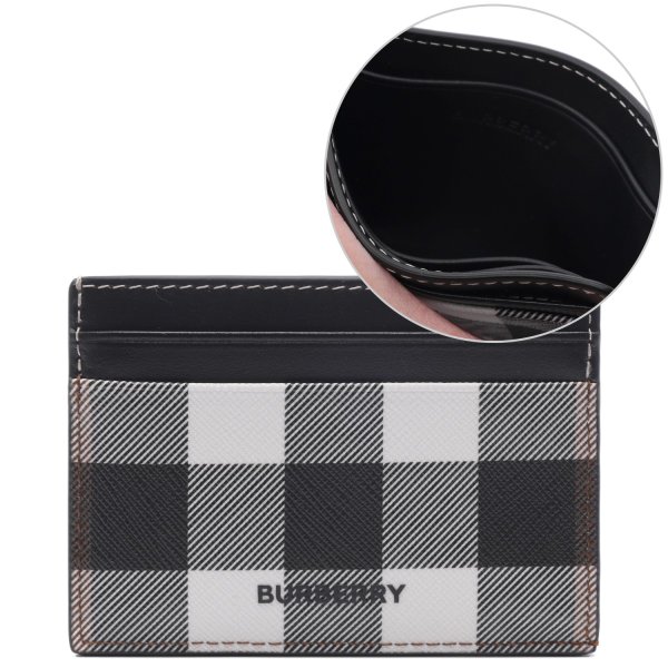 [부산점] 26SS 남성 체크 카드지갑 (8117315 DARK BIRCH BROWN 26S)