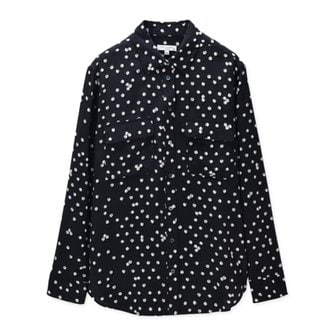 EQUIPMENT 이큅먼트 SIGNATURE BLOUSE_ECLIPSE