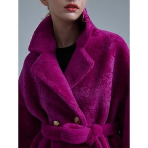 allettante pink real mustang coat