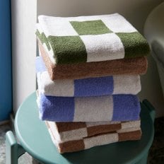 [이노메싸/HAY] Check Hand Towel, 말차 (541588)