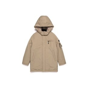 N214KPD010 패딩 야상형 점퍼 BEIGE