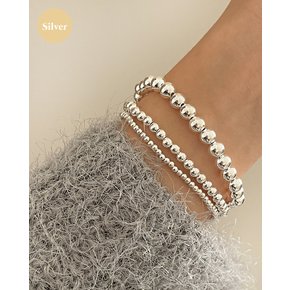 [925 Silver] Silver beads C 10