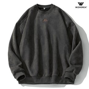 남성 여름 남성 스웨이드 맨투맨 커플 봄 가을 티셔츠 WI051T