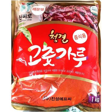 제이큐 진성 고운 청양 고추가루 (1kg) 고춧가루  얼큰양념