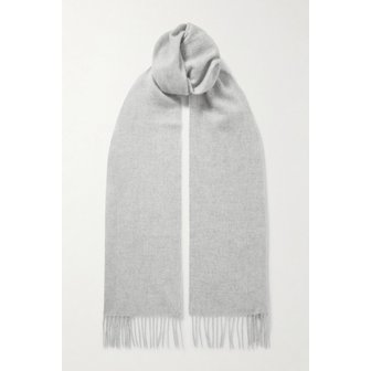 JOHNSTONS OF ELGIN 존스톤스 오브 엘긴 프린지 캐시미어 스카프 46376663162952795