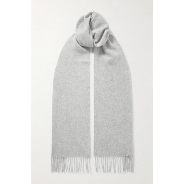 존스톤스 오브 엘긴 프린지 캐시미어 스카프 46376663162952795