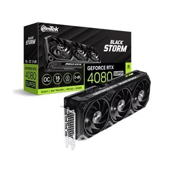 엠지솔루션 이엠텍 RTX 4080 SUPER BLACK STORM OC D6X 16GB