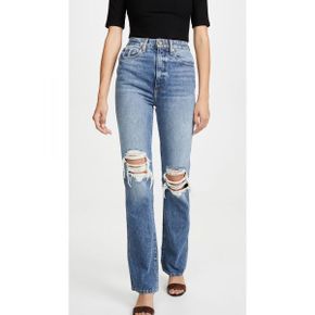 4962440 Khaite Danielle High Rise Stovepipe Jeans