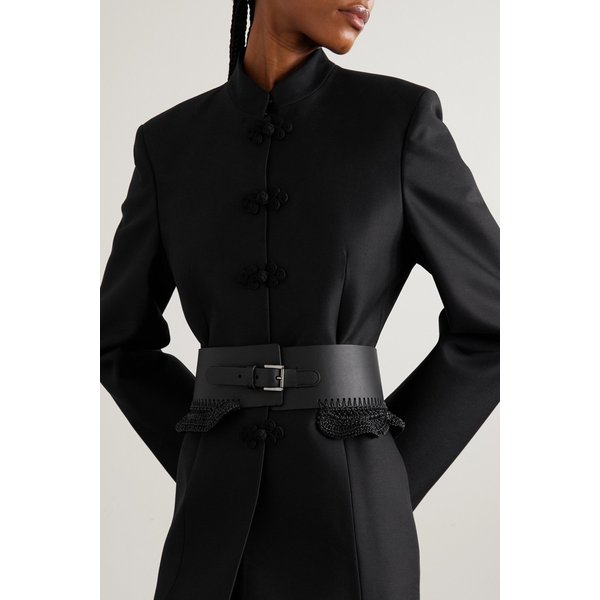 앤더슨스 크로셰 트리밍 가죽 웨이스트 벨트 46376663162988363