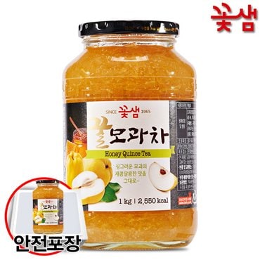  꽃샘 꿀모과차 1kg+안전포장