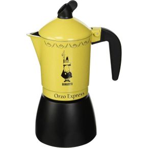 영국 비알레띠 모카포트 Bialetti Moka Orzo Express Caffettiera con Orziera Alluminio Giallo