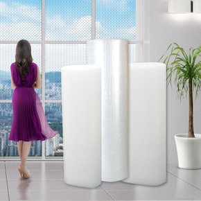 대용량 120X2000cm 당일생산 3중코팅 4계절 방한용 유리창 단열뽁뽁이 에어캡 창문 단열필름 국산 거실창문