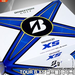 2024 TOUR B XS 타이거우즈 골프볼(화이트)[1더즌 12알]
