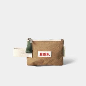 아트박스/마스마룰즈 Mini strap pouch _ solid brown