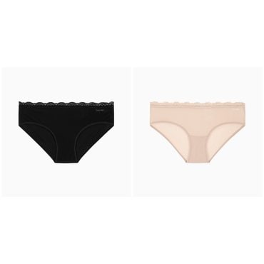 Calvin Klein Underwear 25SS 여성 레이스 트림 힙스터 2종 택1(QD5273-UB1/7NS)