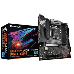 B660M AORUS PRO DDR4 Rev.1.0 마더보드 Micro-ATX [Intel B660 칩셋 탑재] MB5683