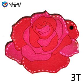 생활모음 장미 우드아트 3T 511-1 10개입