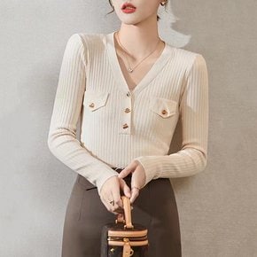 포켓 르엔 긴팔니트 TP2238036