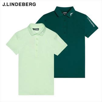 제이린드버그 [J.LINDEBERG] 여성 반팔 티셔츠 / 제이린드버그 골프웨어 / 투어테크 폴로 / GWJT08085 M037 M374