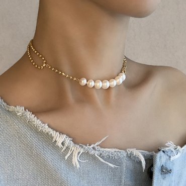 구베 NUIT GB NECKLACE_GOLD