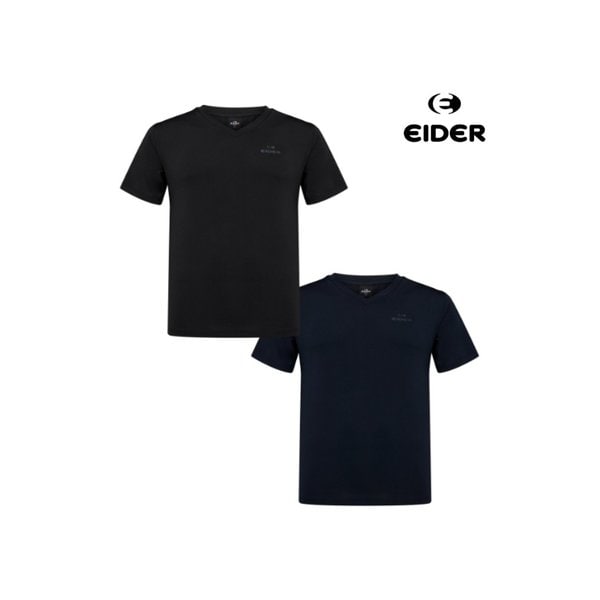 [파주점] DMM26293 POP 2PACK 남성 반팔 브이넥 티셔츠 세트