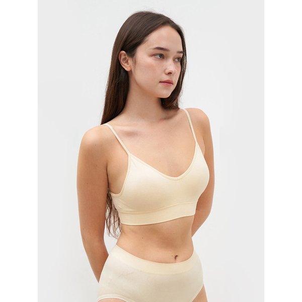 NEW 하트핏 노와이어 캐미브라 OU9733