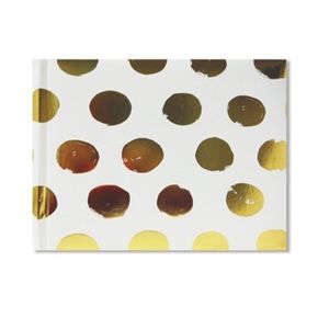 홀마크 200P 북바운드 앨범 Gold Foil Polka-dot 2-Up Album-EDY2165