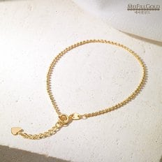 [MEIFILL GOLD] 18K 미러볼체인팔찌