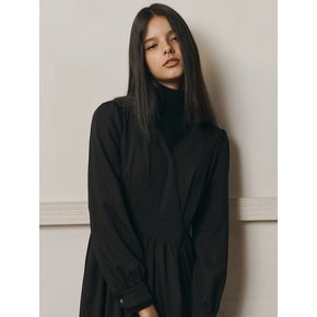 AR_Pitting turtleneck top_BLACK