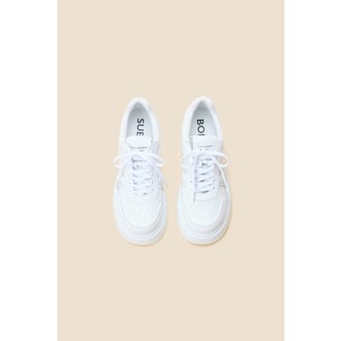 Leather heel sneakers(white) DG4DA24505WHT