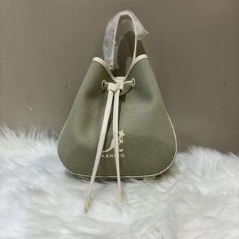 캉골 듀오 캔버스 버켓백 2 3912 카키 Duo Canvas Bucket Bag 2 3912 KHAKI