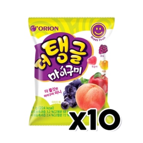 더 탱글 마이구미 젤리간식 71g x 10개