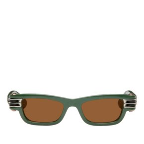 그린 볼트 스퀘어 선글라스 BV1308S-003 GREEN-BLACK-COPPER