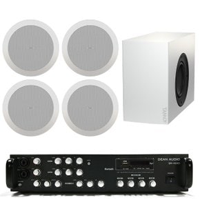 TANNOY 4.1채널 CVS4 Micro 카페스피커 RS65TC4M4SUB