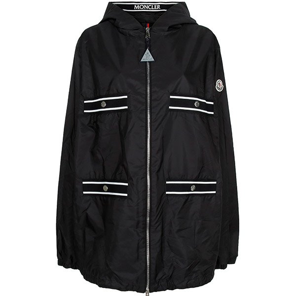 [부산점] 몽클레어 블랙 샤텔 윈드브레이커 후드 집업 자켓 CHATEL 1A00086 539ZD 999