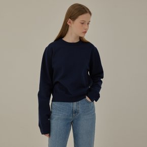 Basic round knit_Navy