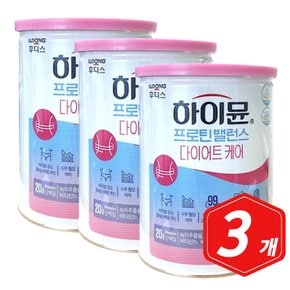 하이뮨 프로틴 밸런스 다이어트케어 304g x 3개 분리 유청 단백 저분자 피쉬콜라겐 녹차추출물