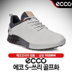 S-쓰리 남성 스파이크리스 골프화 102904-01007