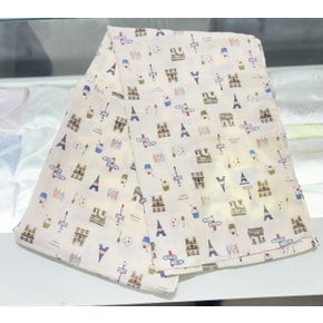 [압소바 26년FW 아기출산백일선물]파리로드 블랭킷(AB2655BL01)아이보리