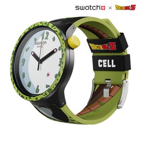 [본사]  [Swatch x DBZ] Cell 빅 볼드 SB01Z401