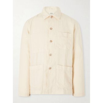 Hartford 하트퍼드 페리 리넨 코튼 블렌드 우븐 재킷 46376663163009416