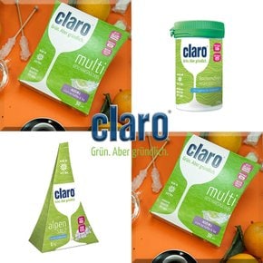 클라로(claro) 식기세척기 세제 냄새 제거에 좋은 멀티 올인원 Tabs(60회)Set