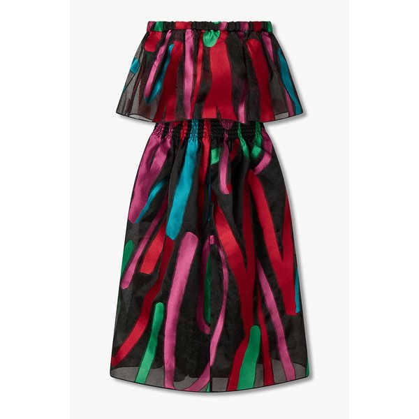 여성 러플 디테일 오간자 드레스 A525312512000