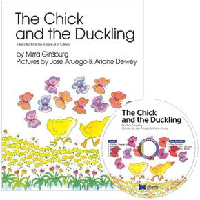 노부영 송 애니메이션 세이펜 The Chick and the Duckling (Paperback + Hybrid CD )