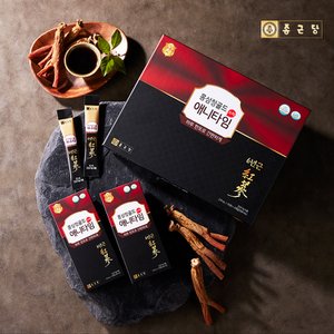 종근당 국내산 6년근 홍삼농축액 애니타임 골드  30포 선물세트(+쇼핑백)